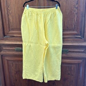 Flax 1G Yellow Pants